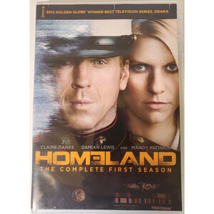 Homeland The Complete First Season (DVD, 2012, 4-Disc Set) TV Series